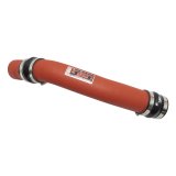 Injen 17-22 Ford F250/F/350/F-450/F-550 V8-6.7L Turbo Diesel Wrnkl Red Intercooler Hot Side Piping thumbnail 1