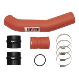 Injen 17-22 Ford F250/F/350/F-450/F-550 V8-6.7L Turbo Diesel Wrnkl Red Intercooler Hot Side Piping thumbnail 5