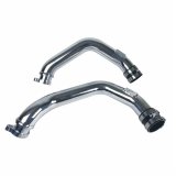 Injen 15-16 BMW M3 (F80) L6 Twin Turbo Polished Intercooler Charge Pipe w/ 1/8in Female NPT Bungs thumbnail 2