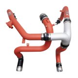 Injen 21-23 Ford Bronco 2.7L V6 (TT) EcoBoost SES Intercooler Pipes - Wrinkle Red thumbnail 1