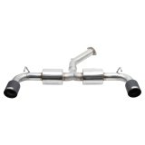 Injen 19-22 Hyundai Veloster N L4 2.0L Turbo Performance SS Axle Back Exhaust System - Carbon Tips thumbnail 7