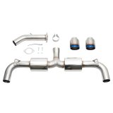 Injen 19-22 Hyundai Veloster N L4 2.0L Turbo Performance SS Axle Back Exhaust System - Burnt Ti Tips thumbnail 9