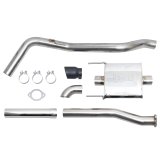 Injen 2016+ Toyota Tacoma L4 2.7L / V6 3.5L Stainless Steel Cat-Back Exhaust System thumbnail 6