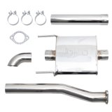 Injen 2016+ Toyota Tacoma L4 2.7L / V6 3.5L Stainless Steel High-Tuck Cat-Back Exhaust System thumbnail 3