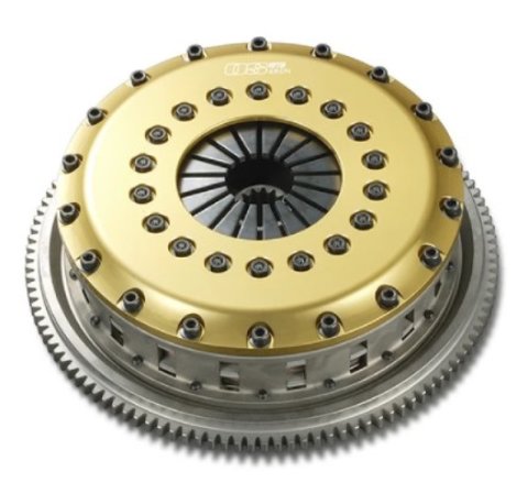 OS Giken Toyota Supra JZA80 2JZ-GTE CD091 6MT w/ 24t Nissan Spline Hub TR Series Twin Plate Clutch thumbnail 2