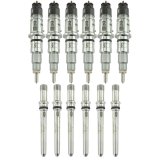 Industrial Injection 13-18 Dodge Cummins 6.7L Reman Stock Injector w/Connecting Tubes thumbnail 1