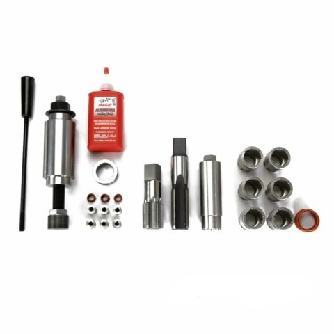 Industrial Injection Torque Lock Injector Cup Complete Kit w/Removal Tools