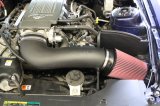 JLT 2010 Ford Mustang GT Black Textured Series 3 Cold Air Intake Kit w/Red Filter - Tune Req thumbnail 2
