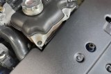JLT 07-09 Ford Mustang GT500 Black Textured Full Length Radiator Support Cover thumbnail 1