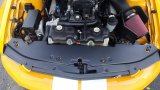 JLT 07-09 Ford Mustang GT500 Black Textured Full Length Radiator Support Cover thumbnail 2