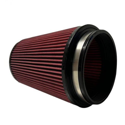 JLT 10-14 Ford Mustang GT500 Factory Replacement Oiled Air Filter 5.5x7in - Red thumbnail 2