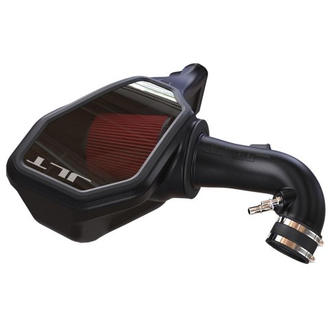 JLT 2015-2017 Ford Mustang GT 5.0L Cold Air Intake w/ Snap-In Lid- Red Filter thumbnail 2