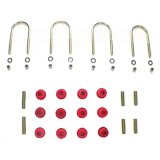 Rancho 84-01 Jeep Cherokee Rear U-Bolt Kit thumbnail 1