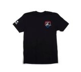 Zone Offroad Black Premium Cotton T-Shirt w/ Patriotic Zone Logos - Large thumbnail 1