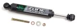 Zone Offroad 07-18 Jeep Wrangler JK Single Steering Stabilizer - Black thumbnail 2