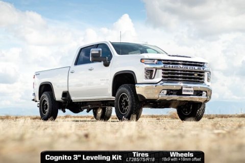 Cognito 20-24 Chevy/GMC Silverado/Sierra 2500/3500 HD 2WD/4WD 3in Standard Leveling Lift Kit thumbnail 3
