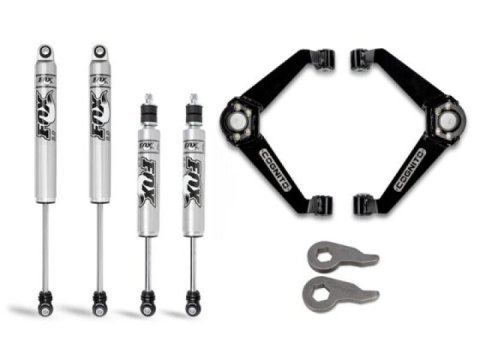 Cognito 01-13 Chevy/GMC Silv/Sierra 2500/3500 HD 2WD/4WD 3in Perf Leveling Kit w/ Fox PS 2.0 IFP thumbnail 1