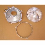 Omix Headlight Assembly With Bulb 72-86 Jeep CJ Models thumbnail 1