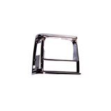 Omix RH Chrome Blk Headlight Bezel 84-01 Cherokee (XJ) thumbnail 1