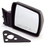 Omix Blk Manual Right Side Mirror 84-96 Cherokee (XJ) thumbnail 1