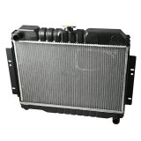 Omix Radiator 2 Core GM V8 Engine Conversion 72-86 CJ thumbnail 1
