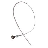 Omix Hand Throttle Cable Black Knob 41-71 Willys & Jp thumbnail 1