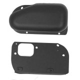 Omix Windshield Wiper Motor Cover Blk 76-86 CJ Models thumbnail 1