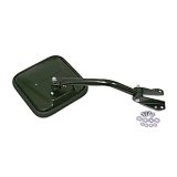 Omix Mirror Head and Arm Blk Left-Side- 55-86 CJ Models thumbnail 1