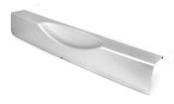 Omix Rear Bumper Applique Silver 07-18 Jeep Wrangler thumbnail 1