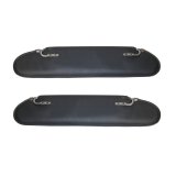 Omix Replacement Sun Visors Charcoal 72-86 CJ models thumbnail 1
