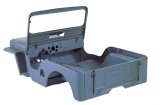Omix Reproduction Steel Body Tub- 49-53 Willys CJ3A thumbnail 1
