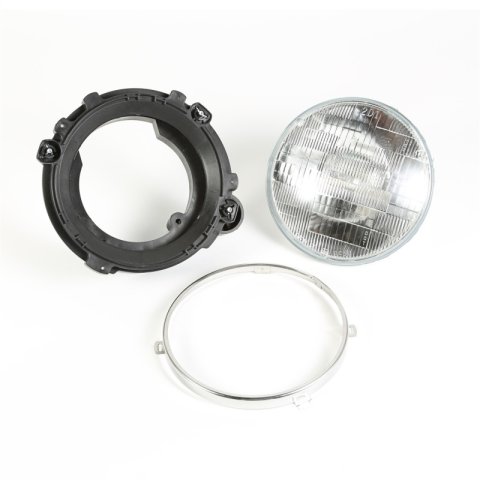 Omix Headlight Assy With Bulb RH 97-06 Wrangler TJ thumbnail 1