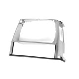 Omix LH Chrome Headlight Bezel 84-01 Cherokee (XJ) thumbnail 1