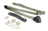 Omix 3-Point Seat Belt Olive Retractable Universal thumbnail 1