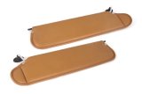 Omix Camel Sunvisor Set For 97-02 Jeep Wrangler TJ thumbnail 1