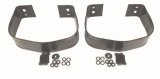 Omix Rear Bumperettes Black 76-95 CJ & Wrangler YJ thumbnail 1