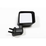 Omix Door Mirror Black RH- 07-18 Jeep Wrangler JK thumbnail 1