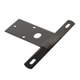 Omix License Plate Bracket Black- 76-86 CJ Models thumbnail 3