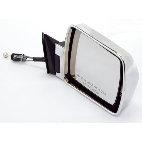 Omix Right Chrome Mirror 84-96 Jeep Cherokee (XJ) thumbnail 1