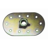 Omix Seat Belt Mounting Oval 1/2-inch x 20 Thread thumbnail 1