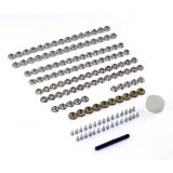 Omix Soft Top Snap Kit 55-86 Jeep CJ5 CJ7 and CJ8 thumbnail 1