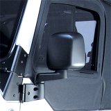 Omix Door Mirror Black Left- 87-06 Jeep Wrangler thumbnail 1