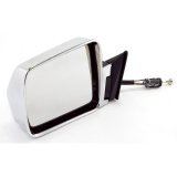 Omix Left Chrome Mirror 84-96 Jeep Cherokee (XJ) thumbnail 1
