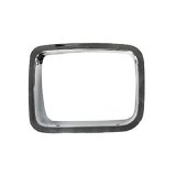 Omix LH Chrome Headlight Bezel 87-95 Wrangler YJ thumbnail 1