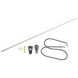 Omix Chrome Antenna Kit 76-95 Jeep CJ & Wrangler thumbnail 2