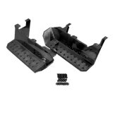Omix Side Steps Semi-Gloss Black- 76-86 Jeep CJ thumbnail 1