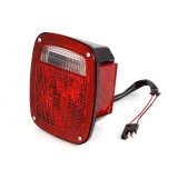 Omix Right Black Tail Lamp 81-86 Jeep CJ Models thumbnail 1