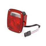 Omix Right Black Tail Lamp 91-97 YJ TJ Wrangler thumbnail 1