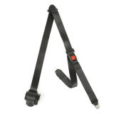 Omix Off Road Seat Belt Black 87-91 Wrangler YJ thumbnail 1