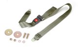 Omix Lap Seat Belt Olive 87-95 Jeep Wrangler YJ thumbnail 1